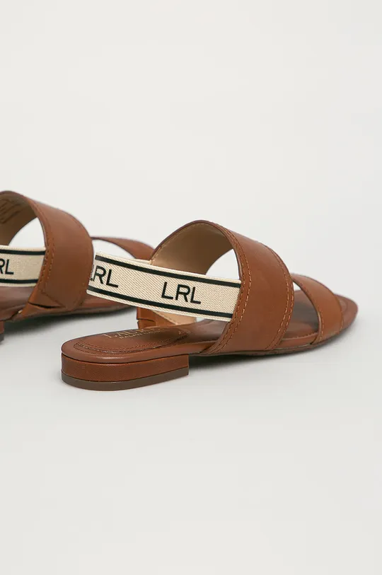 Lauren Ralph Lauren - Кожаные сандалии  Голенище: Натуральная кожа Внутренняя часть: Синтетический материал Подошва: Синтетический материал