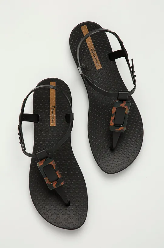 čierna Ipanema - Sandále
