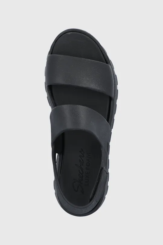 czarny Skechers Sandały
