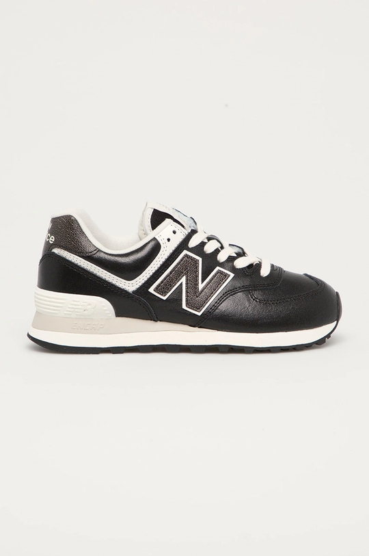 čierna New Balance - Topánky WL574PL2 Dámsky