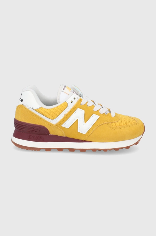 žltá Topánky New Balance WL574VE2 Dámsky