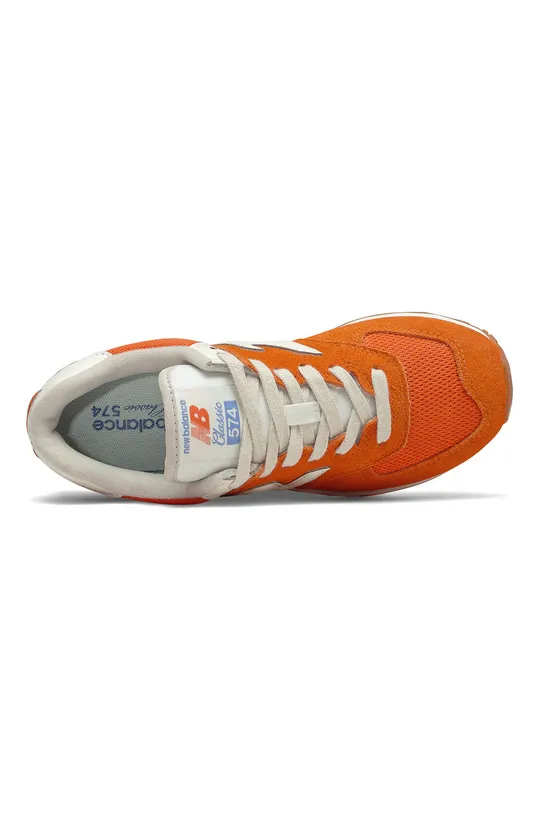 New Balance cipő WL574VI2  Szár: szintetikus anyag, textil, szarvasbőr Belseje: textil Talp: szintetikus anyag