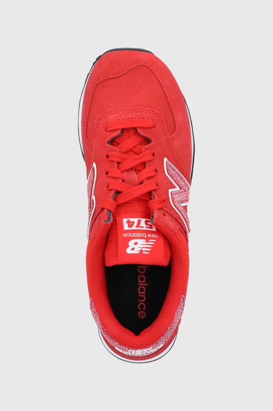 piros New Balance cipő WL574AR2