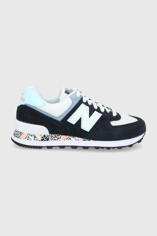 czarny New Balance Buty WL574CA2 Damski