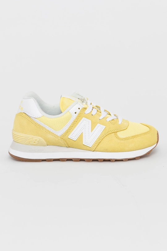 žltá Topánky New Balance WL574PK2 Dámsky