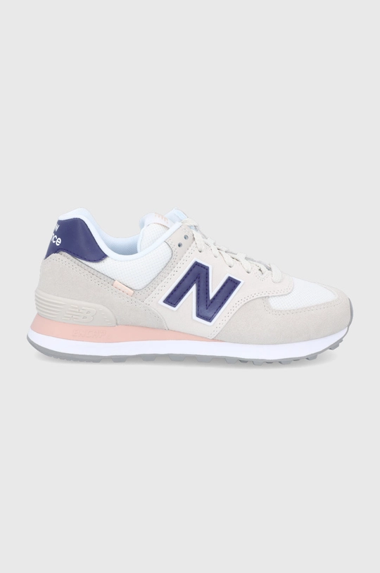 beżowy New Balance Buty WL574SM2 Damski