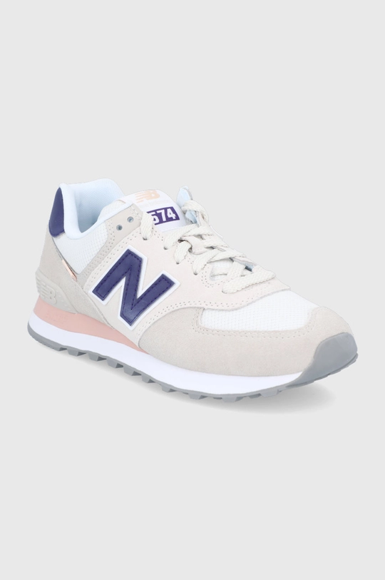 New Balance Buty WL574SM2 beżowy