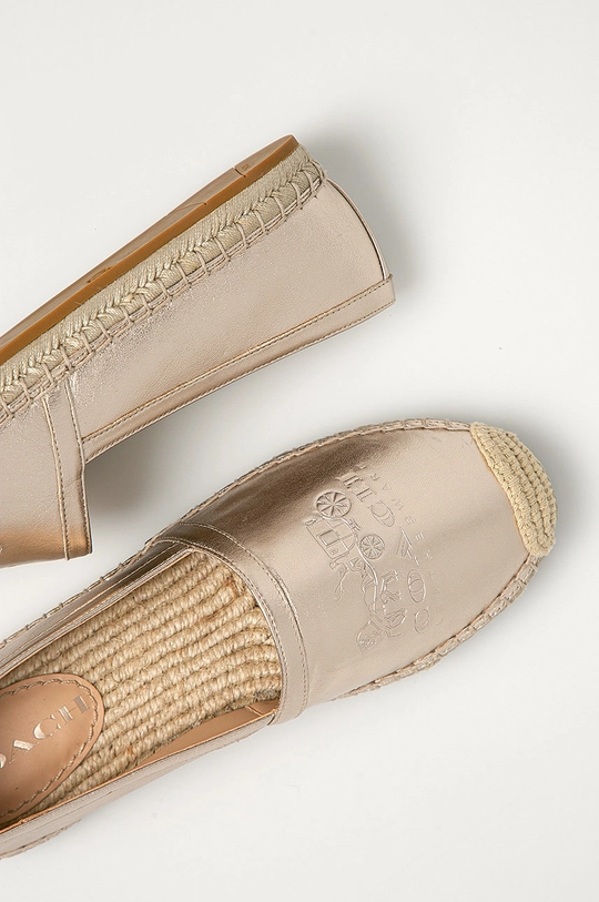 Coach - Kožené espadrilky Dámsky