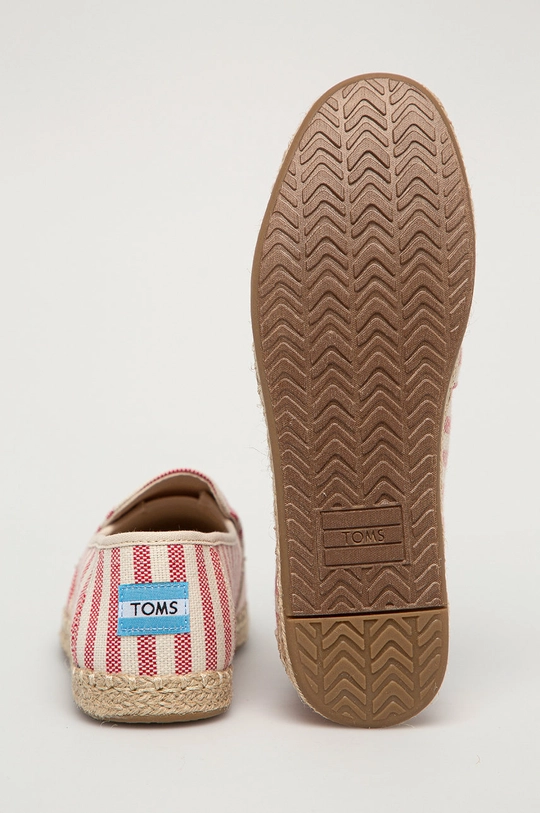 Toms - Espadrile Deconstructed Alpargata Rope  Vanjski dio: Tekstilni materijal Unutrašnji dio: Tekstilni materijal Potplata: Sintetički materijal