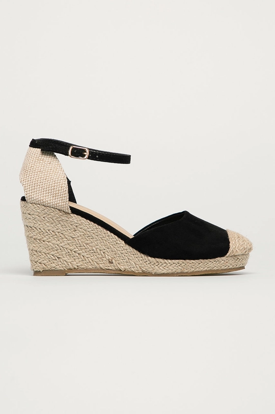 czarny Truffle Collection - Espadryle Damski