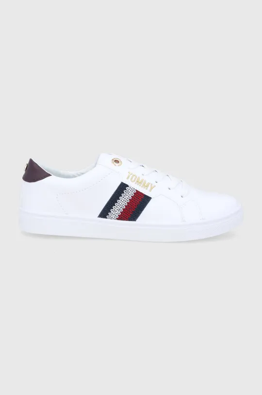 biały Tommy Hilfiger Buty skórzane Damski