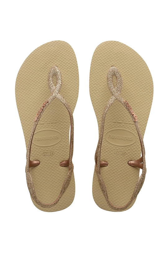 beżowy Havaianas Sandały LUNA PREMIUM II Damski