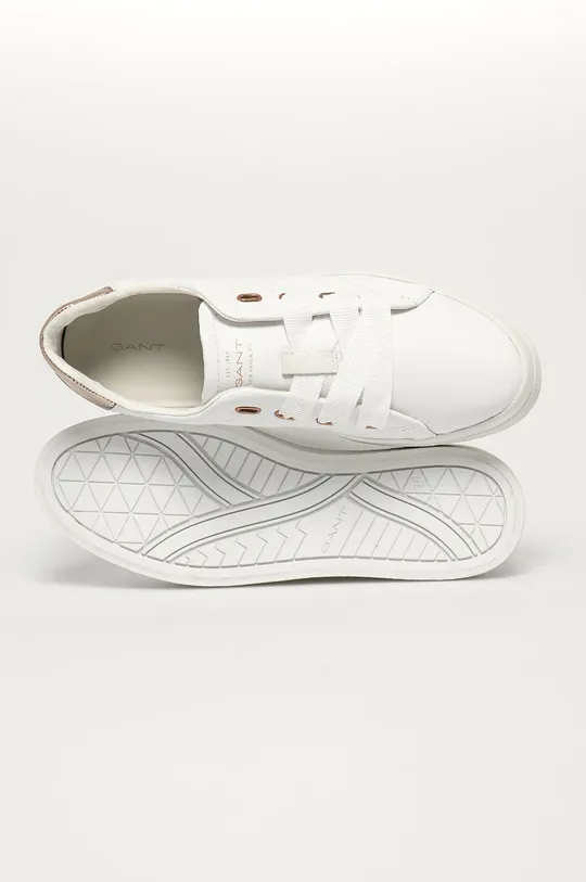 білий Шкіряні черевики Gant