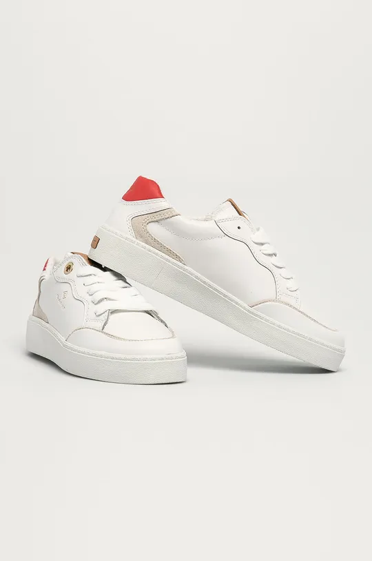 Gant - Bőr cipő Legalilly fehér