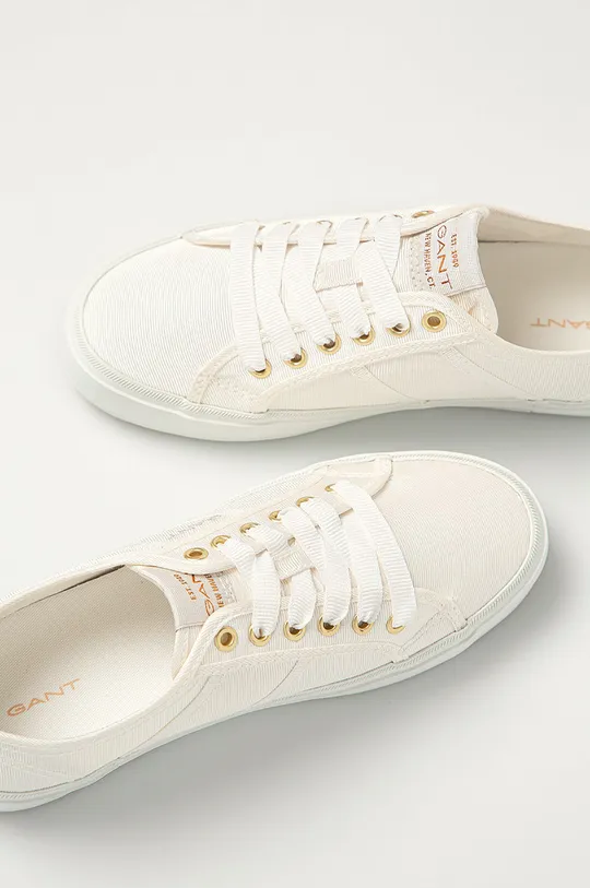 λευκό Gant - Πάνινα παπούτσια Pinestreet