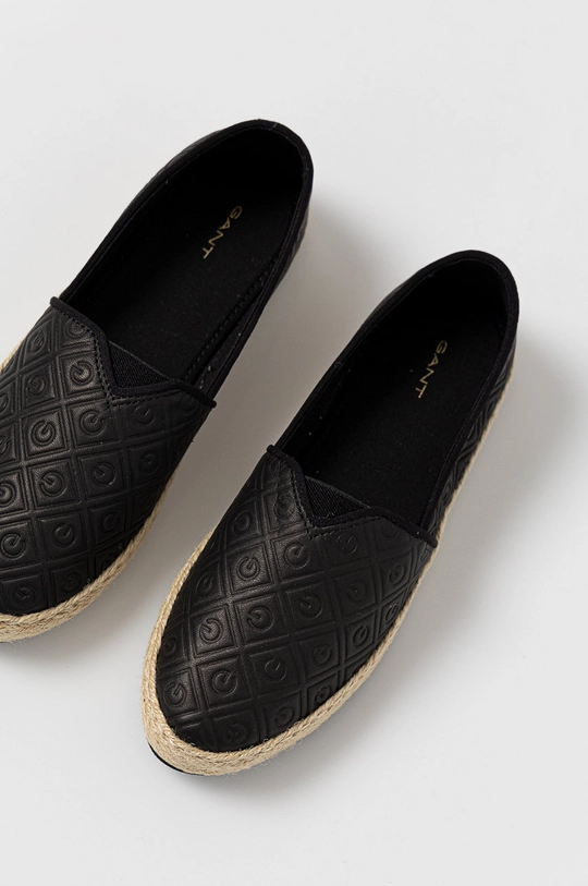 Gant espadrilles fekete