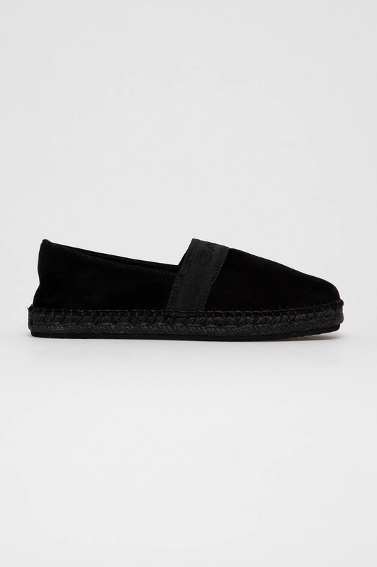 czarny Gant Espadryle zamszowe 22563565.G00 Damski