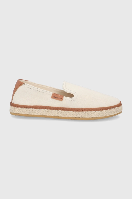 beżowy Gant Espadryle 22568577.G25 Damski