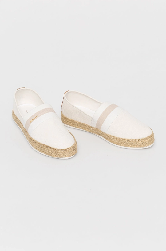 Espadrilky Gant béžová