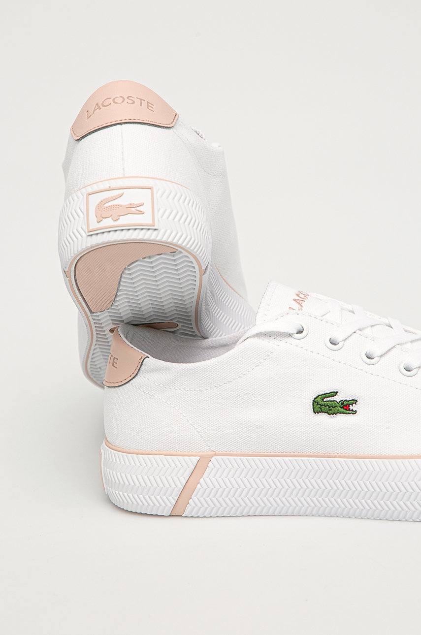 Tenisice Lacoste  Vanjski dio: Tekstilni materijal Unutrašnji dio: Tekstilni materijal Potplata: Sintetički materijal