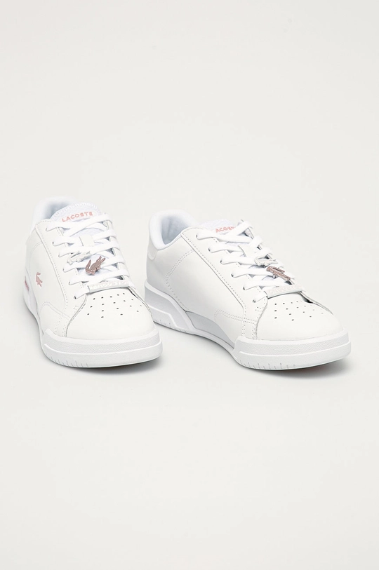 Lacoste - Buty skórzane 741SFA0081.1Y9 biały