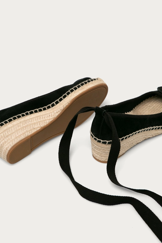 Semišové espadrilky Tory Burch  Zvršok: Prírodná koža Podrážka: Syntetická látka