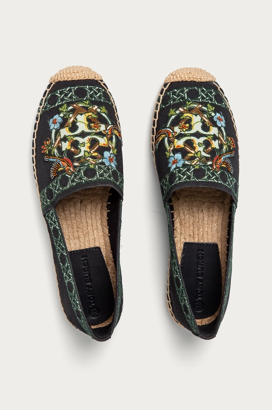 granatowy Tory Burch Espadryle