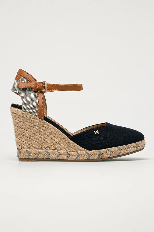 granatowy Wrangler - Espadryle Damski