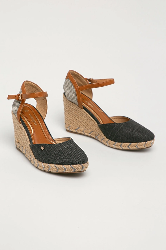 Wrangler - Espadryle czarny