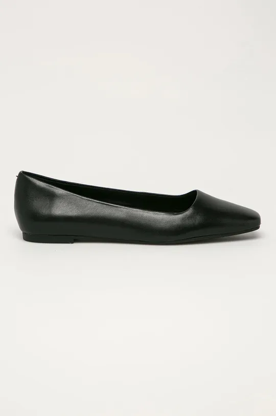 fekete Aldo - Bőr balerina cipő Derith Női