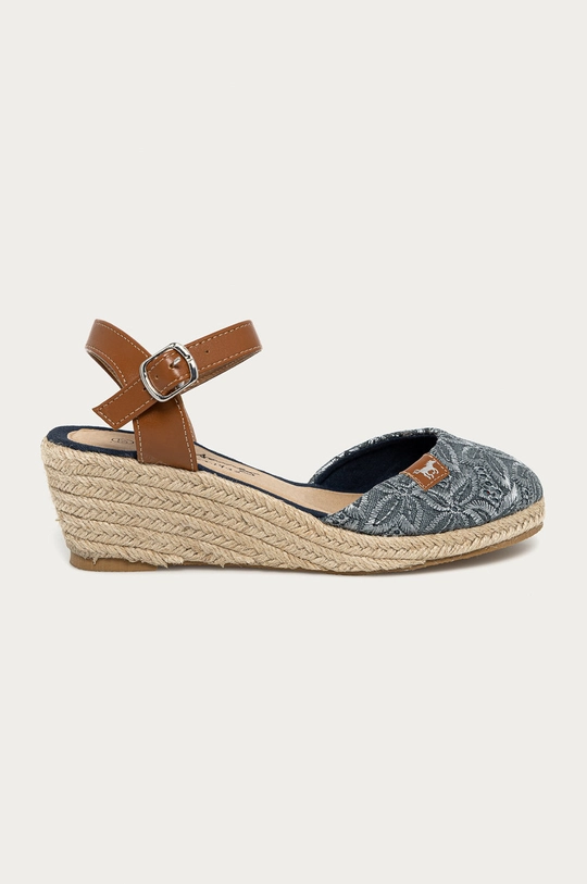 kék Mustang espadrilles Női