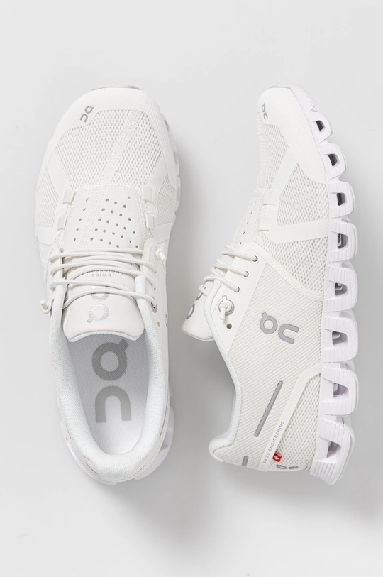 white On-running shoes