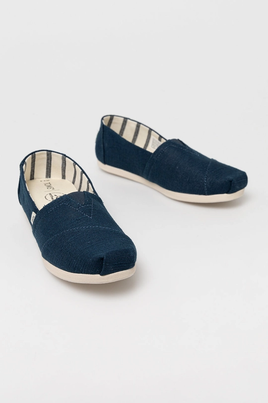 Toms Espadrilles Alpargata mornarsko modra