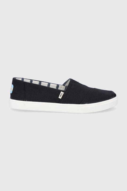 čierna Espadrilky Toms Dámsky