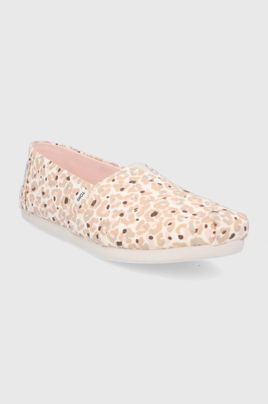 Toms espadrilles Cheetah bézs