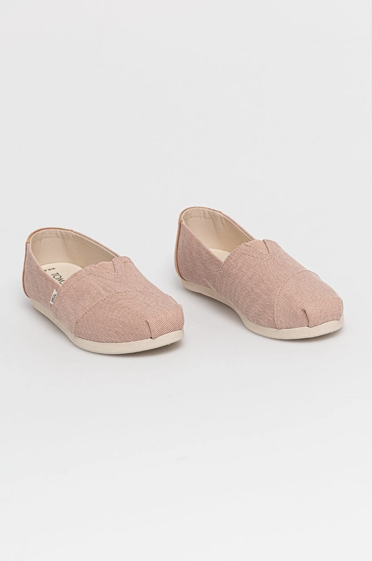 Эспадрильи Toms розовый