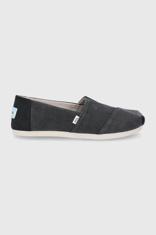 čierna Espadrilky Toms Dámsky