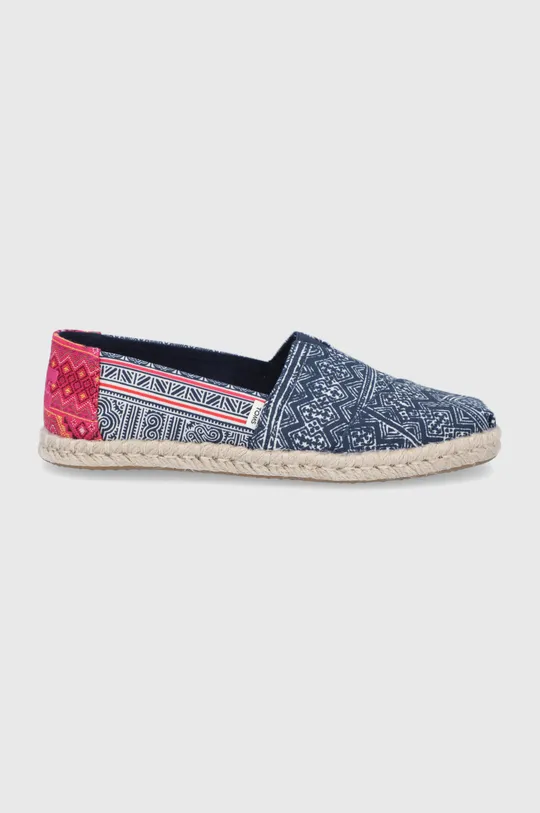 granatowy Toms Espadryle Floral Hmong Damski