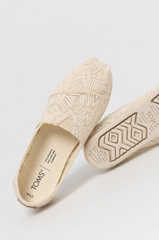 beżowy Toms Espadryle Alpargata