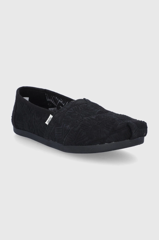 Toms Espadryle Alpargata czarny