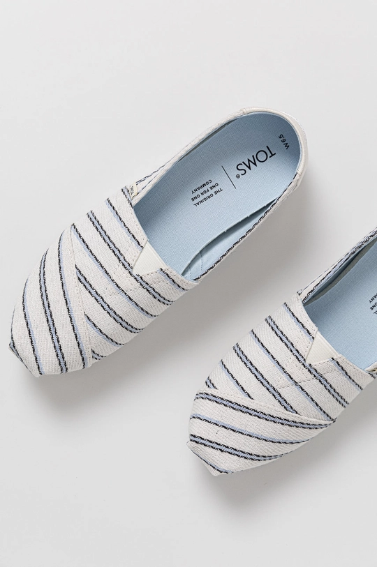 Espadrilky Toms biela