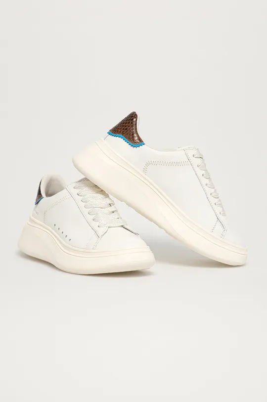 Кожаные ботинки MOA Concept белый