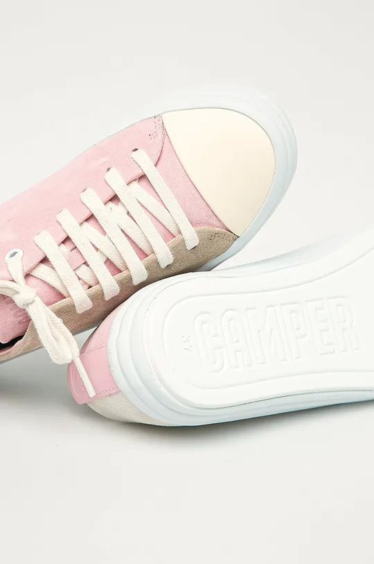 rózsaszín Camper - Bőr tornacipő Twins