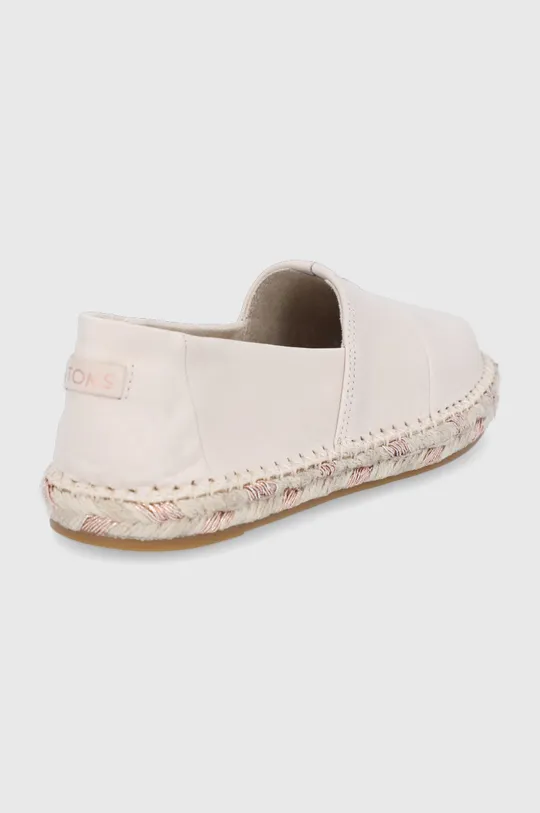 Kožené espadrilky Toms Esparto  Zvršok: Prírodná koža Vnútro: Textil Podrážka: Syntetická látka