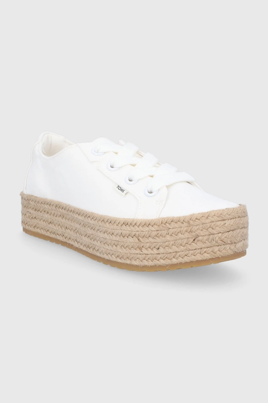 Toms Espadryle Cassiah biały