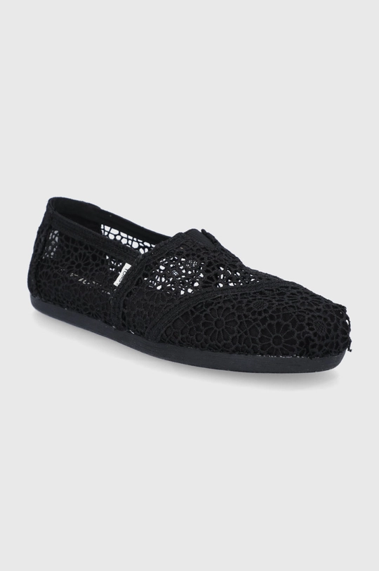 Espadrilky Toms Alpargata čierna