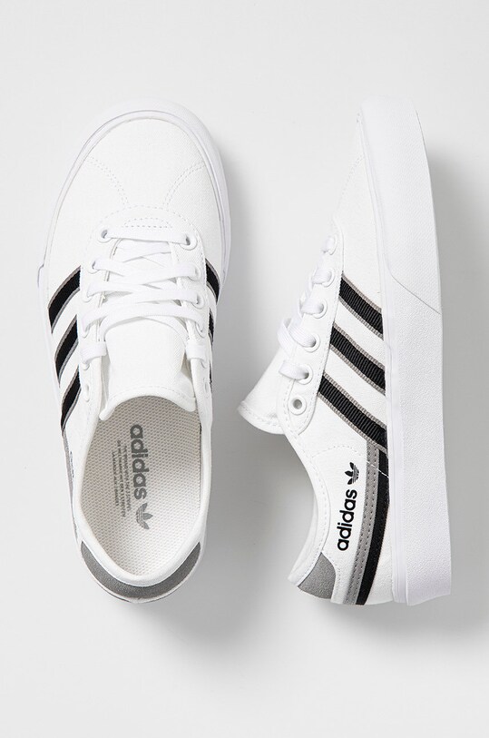 adidas Originals Tenisówki Delpala FY7467 damskie kolor biały | Answear.com