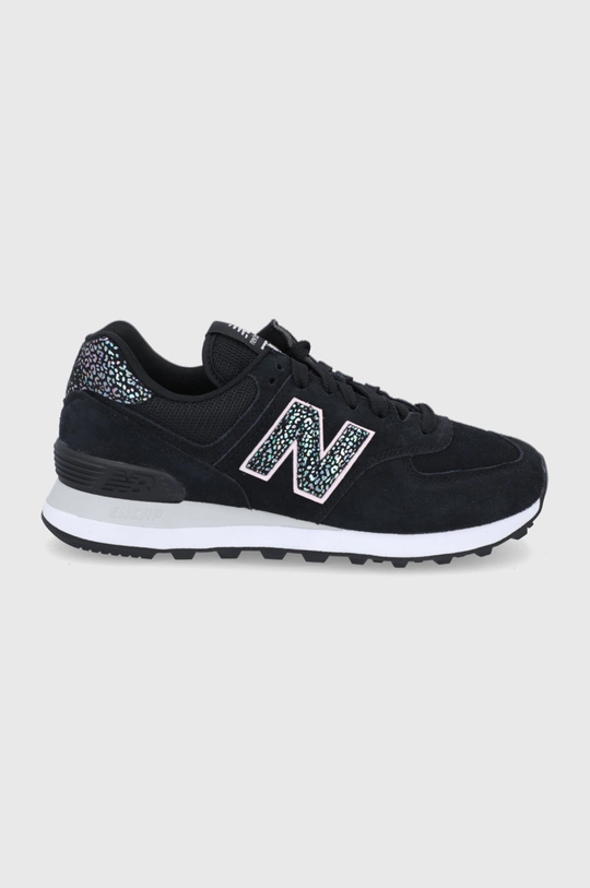 czarny New Balance Buty WL574AN2 Damski