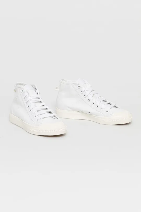 adidas Originals Trampki Nizza Hi B41643 biały