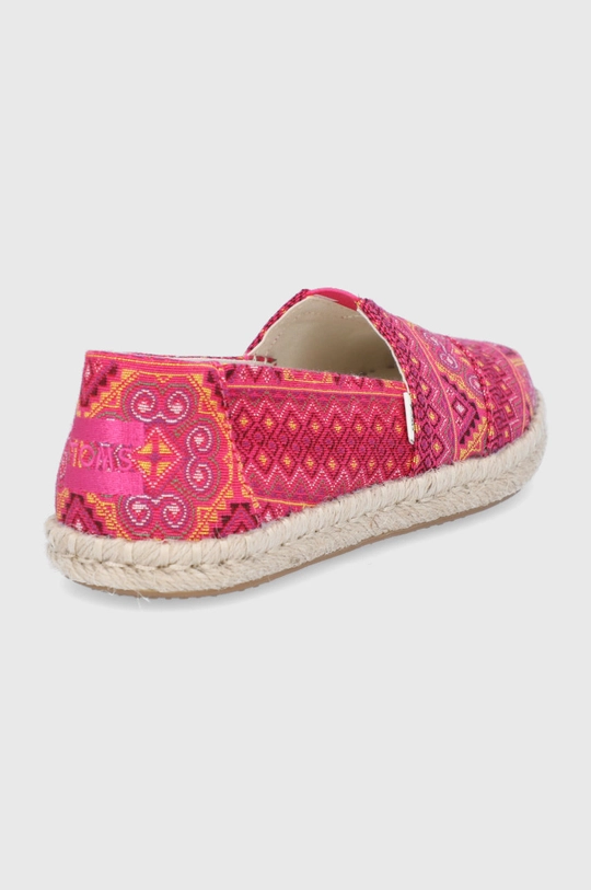 Toms Espadryle Alpargata Rope Cholewka: Materiał tekstylny, Wnętrze: Materiał tekstylny, Podeszwa: Materiał syntetyczny